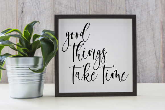 Lovely Mother Font Poster 7