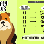 Lovely Paws Font Poster 3