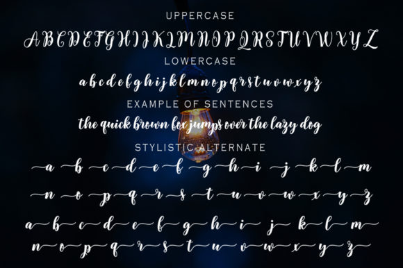 Lovemethalia Font Poster 2