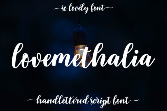 Lovemethalia Font Poster 7