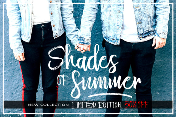 Lovers Brush Font Poster 5