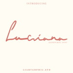 Luciana Font Poster 1