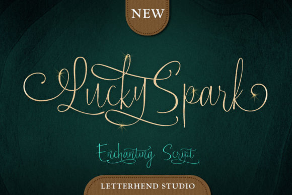 Lucky Spark Font Poster 1