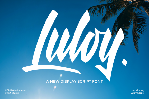 Luloy Font Poster 1