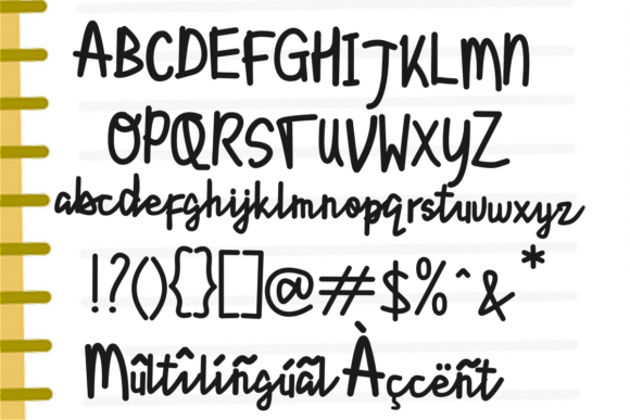 Lyonetta Handwriting Font Poster 2