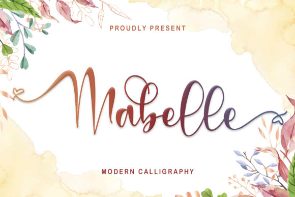 Mabelle Font Poster 1