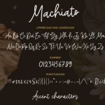 Machiato Font Poster 6