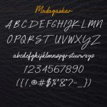 Madagaskar Font Poster 8