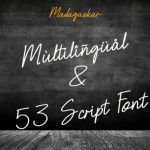 Madagaskar Font Poster 9