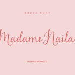 Madame Naila Font Poster 1