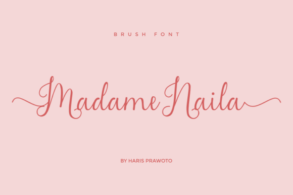 Madame Naila Font Poster 1