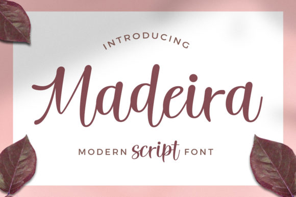 Madeira Font Poster 1