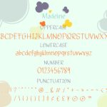 Madeline Font Poster 3