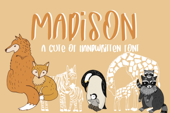 Madison Font Poster 1