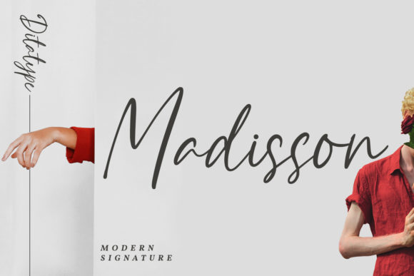 Madisson Font Poster 1