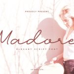 Madore Font Poster 1