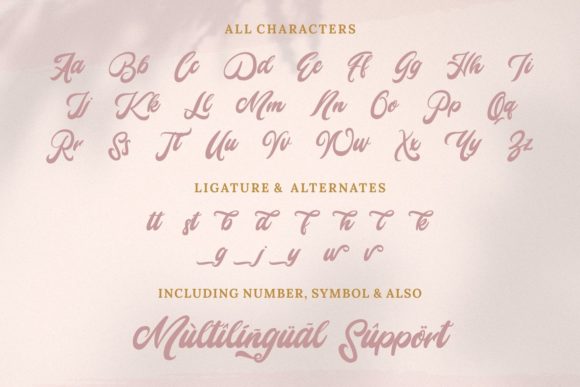 Mady Risaw Font Poster 12