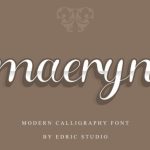 Maeryn Font Poster 2
