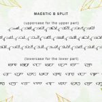 Maestic Font Poster 11