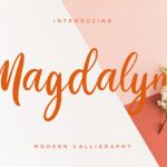Magdalyn Font Poster 1