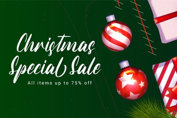 Magic Christmas Font Poster 4