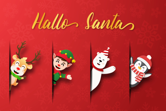 Magic Christmas Font Poster 7