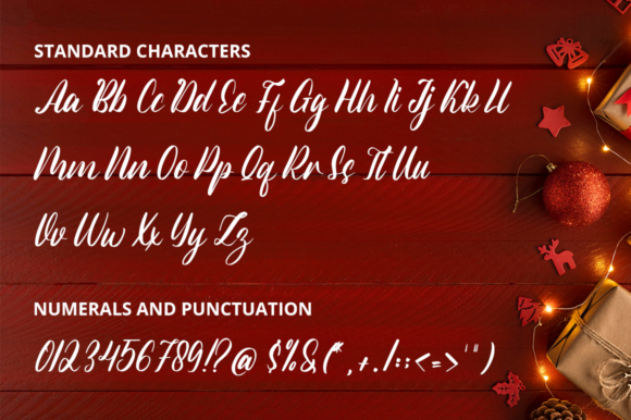 Magic Christmas Font Poster 10