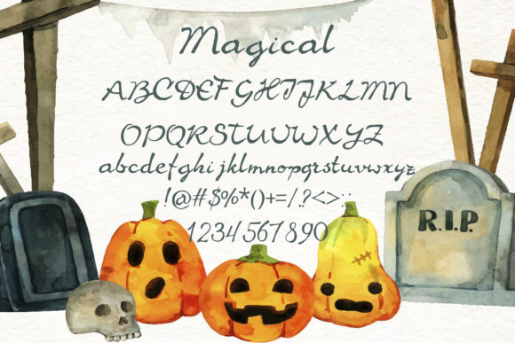 Magical Font Poster 2