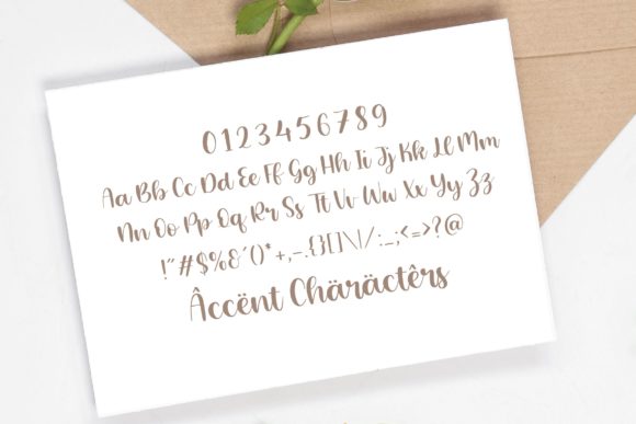 Magical Feather Font Poster 6