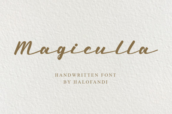 Magiculla Font Poster 1