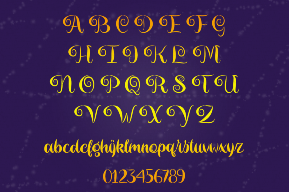 Magier Schrift Font Poster 3