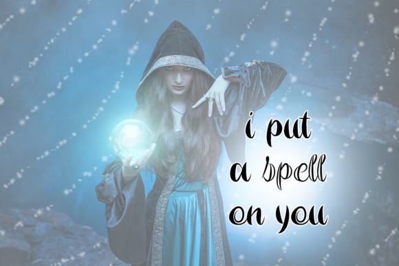 Magier Schrift Font Poster 5