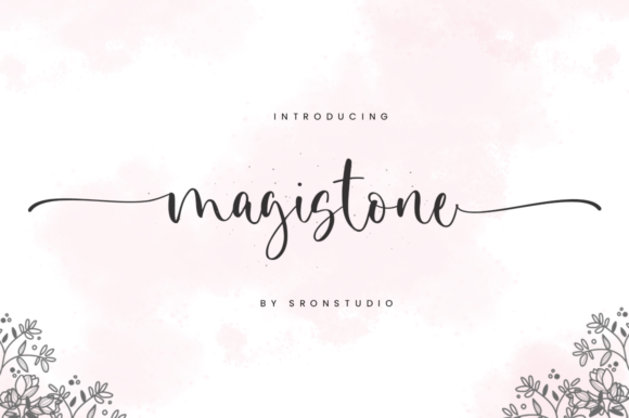 Magistone Font Poster 1