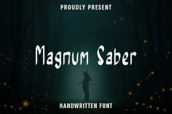 Magnum Saber Font