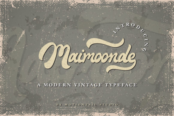 Maimoonde Font Poster 1
