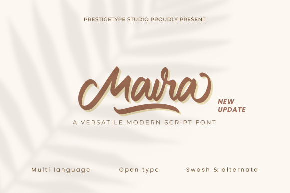 Maira Font Poster 1