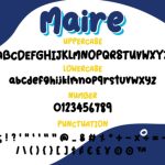 Maire Font Poster 3