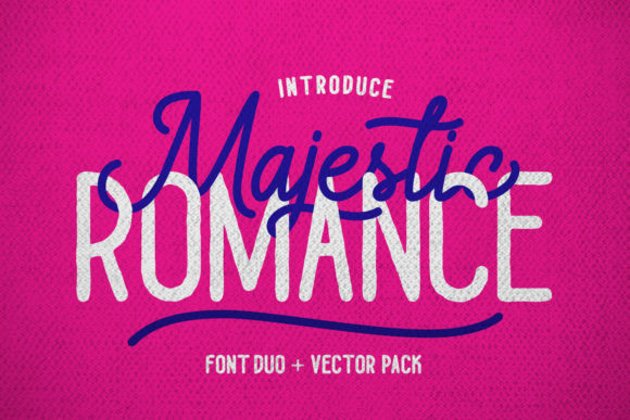 Majestic Romance Font Poster 1