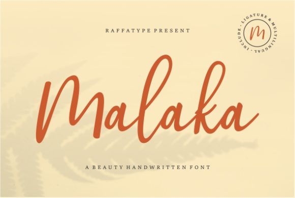 Malaka Font