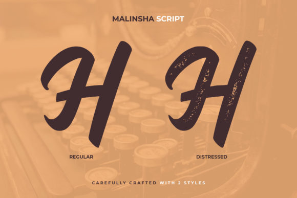 Malinsha Font Poster 6