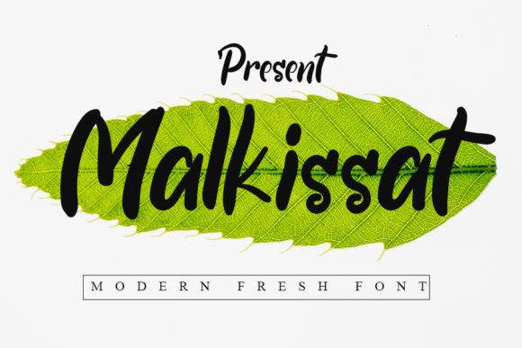 Malkissat Font Poster 1