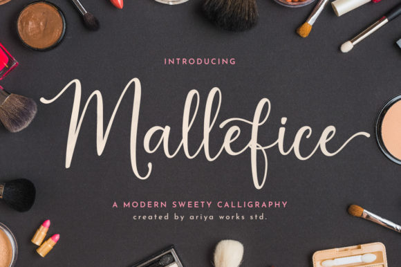 Mallefice Font Poster 1