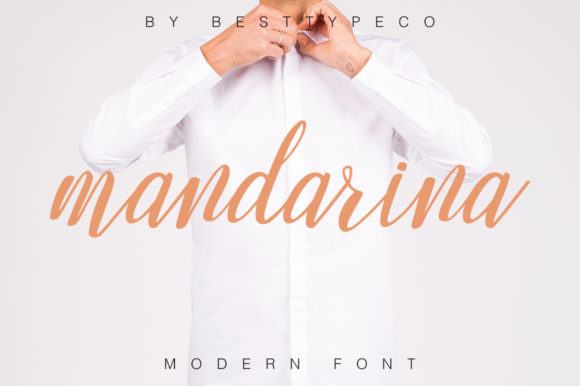 Mandarina Font Poster 1