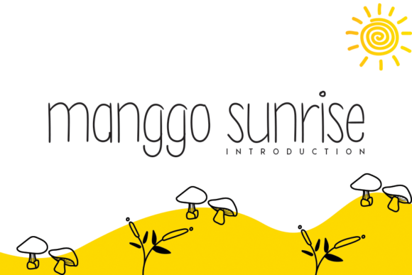 Manggo Sunrise Font