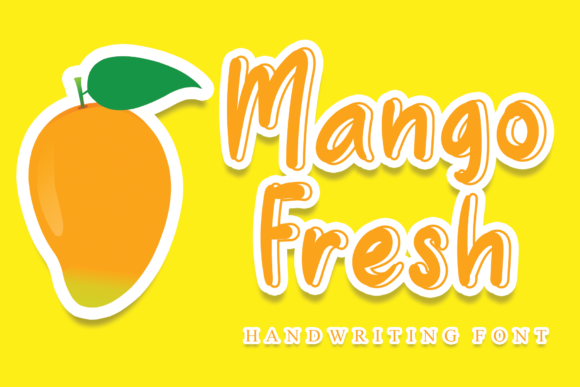 Mango Fresh Font Poster 1