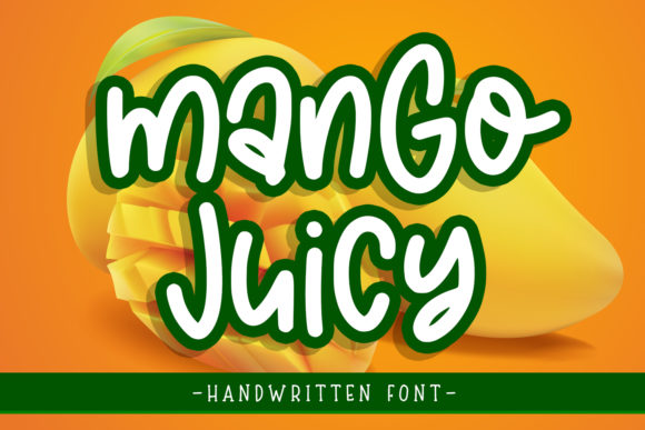 Mango Juicy Font Poster 1