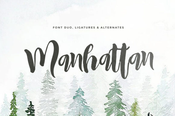 Manhattan Font