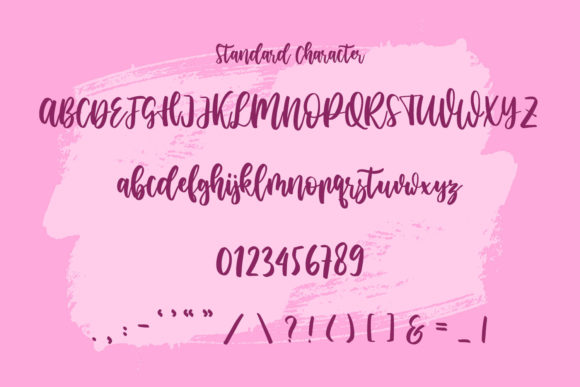 Manohara Willona Font Poster 4