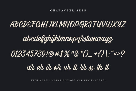 Manokwary Font Poster 5