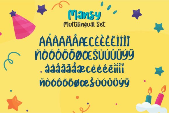 Mansy Font Poster 8